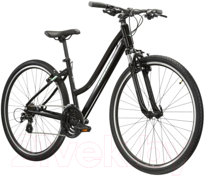 Велосипед Kross Evado 2.0 D 28 bla_min g / KREV2Z28X17W006698 (M, черный/мятный)