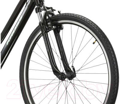 Велосипед Kross Evado 2.0 D 28 bla_min g / KREV2Z28X17W006698 (M, черный/мятный)