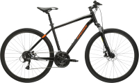 Велосипед Kross Evado 3.0 M 28 bla_ora g / KREV3Z28X19M006711 (M, черный/оранжевый) - 