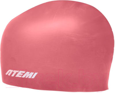 Шапочка для плавания Atemi light silicone cap Bright / FLSC1R (красный)