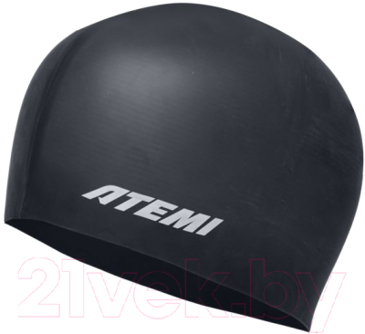Шапочка для плавания Atemi light silicone cap Deep / FLSC1BK (черный)