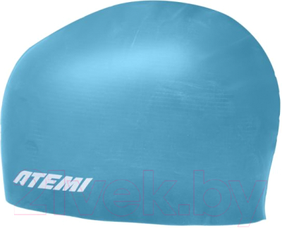 Шапочка для плавания Atemi light silicone cap Green river / FLSC1GR (бирюзовый)