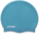 Шапочка для плавания Atemi light silicone cap Green river / FLSC1GR (бирюзовый) - 