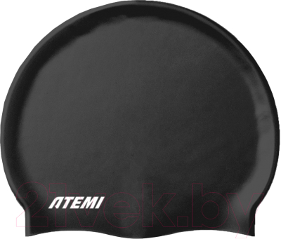 Шапочка для плавания Atemi Big silicone Cap Deep / TBSCL1BK (черный)