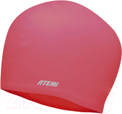 Шапочка для плавания Atemi long hair cap Bright / TLH1R (красный)