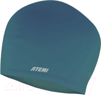 Шапочка для плавания Atemi long hair cap Green river / TLH1GR (бирюзовый)