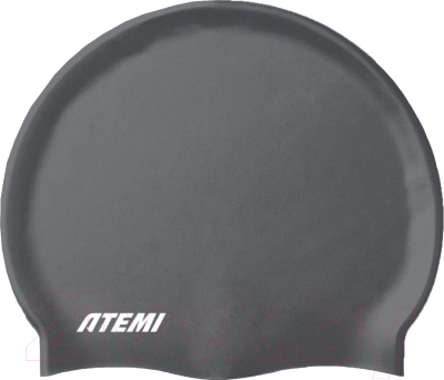 Шапочка для плавания Atemi Silicone cap Asphalt / TSE1GY (серый)