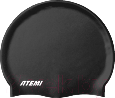 Шапочка для плавания Atemi Silicone cap Deep / TSC1BK (черный)