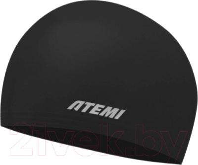 Шапочка для плавания Atemi Kids light silicone cap Deep / KLSC1BK (черный)