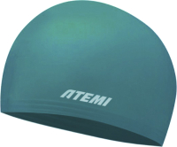 Шапочка для плавания Atemi Kids light silicone cap / KLSC1GR (бирюзовый) - 