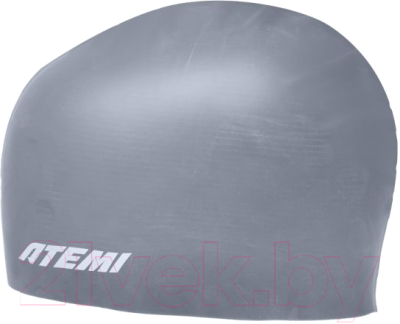 Шапочка для плавания Atemi Kids silicone cap Asphalt / KSC1GY (серый)