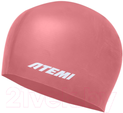 Шапочка для плавания Atemi Кids silicone cap Bright / KSC1R (красный)