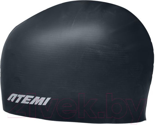 Шапочка для плавания Atemi Kids silicone cap Deep / KSC1BK (черный) — фото 4