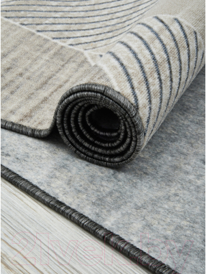 Ковер Radjab Carpet Рио 127 Прямоугольник p2812a2y / 11187RK (0.8x1.5, Grey)