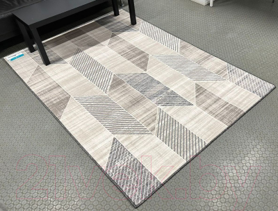 Ковер Radjab Carpet Рио 127 Прямоугольник p2812a2y / 11187RK (0.8x1.5, Grey)