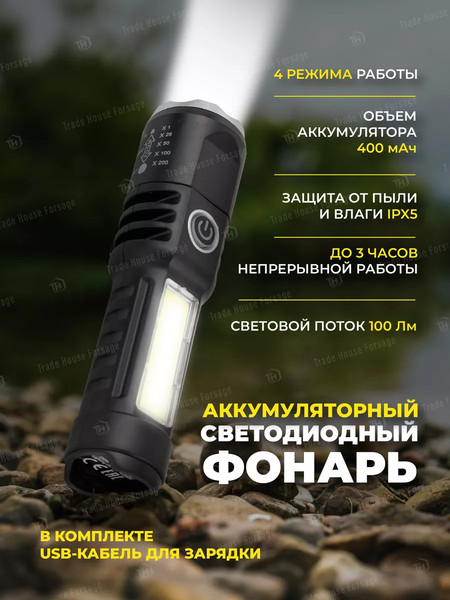 Фонарь Forstime FT-CAM2046 (58480)