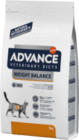 Сухой корм для кошек Advance VetDiet Weight Balance (3кг) - 