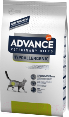 Сухой корм для кошек Advance VetDiet Hypoallergenic (1.25кг)