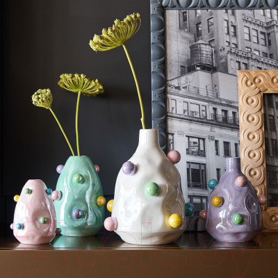 Изображение товара Ваза Andrea Fontebasso Ceramik Bonbon / CK1VA022878 (сиреневый)