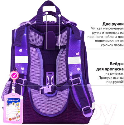 Изображение товара Школьный рюкзак Brauberg Premium. Anime Cat / 272017