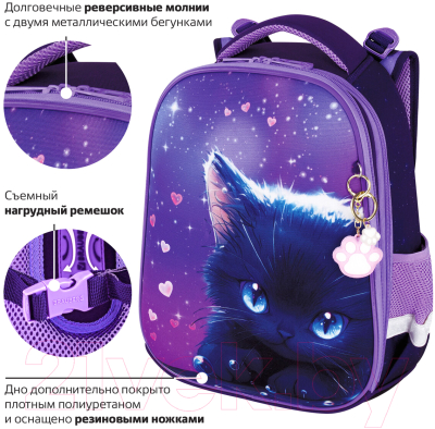 Изображение товара Школьный рюкзак Brauberg Premium. Anime Cat / 272017