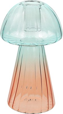 Подсвечник Andrea Fontebasso Glass Design Mushroom / GD5CA022876 (оранжевый/синий)