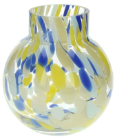 Ваза Andrea Fontebasso Glass Design Rainbow / GD5VA022866 (голубой/синий) - 