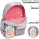 Миниатюра изображения товара Рюкзак Brauberg Pastel. Sweet Paws / 272064 (серый)
