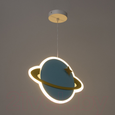 Потолочный светильник BayerLux Планета / 9787826 (голубой)