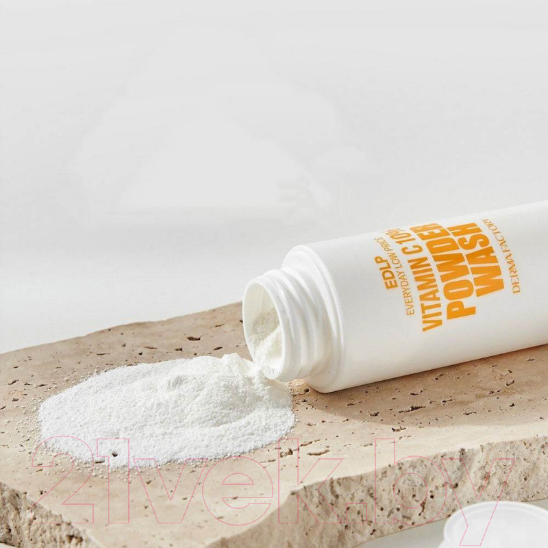 Пудра для умывания Derma Factory Vitamin C 10% энзимная (50г) — фото 3