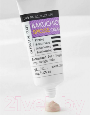 Крем для лица Derma Factory Bakuchiol Spicule 1% Антивозрастной (30г)