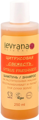 

Шампунь для волос Levrana, Цитрусовая свежесть для сухих волос