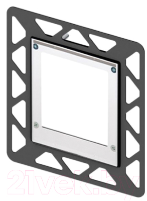 Монтажная рамка для кнопки смыва TECE Urinal для стеклянных панелей 9242646 (белый)