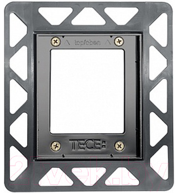 Монтажная рамка для кнопки смыва TECE Urinal для стеклянных панелей 9242647 (черный)