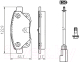Миниатюра изображения товара Тормозные колодки Bosch 0986494171