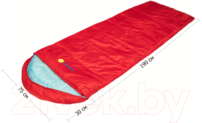 Спальный мешок Sundays ZC-SB010 (красный)