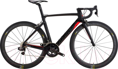 Велосипед Wilier 110Air Ultegra 8000 Aksium / W704UBlack (XL, черный/красный)