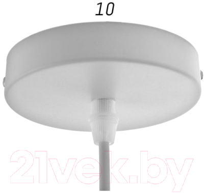 Потолочный светильник BayerLux Алтедо / 4388212 (белый)
