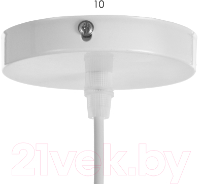 Потолочный светильник BayerLux Берто / 9215196 (белый)