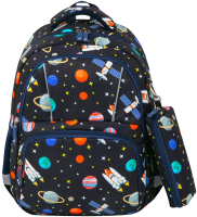 Школьный рюкзак Brauberg Kids Set. Space Infinity / 272099 (с пеналом) - 