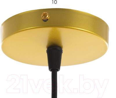 Потолочный светильник BayerLux Брайтон / 9626338 (золото)