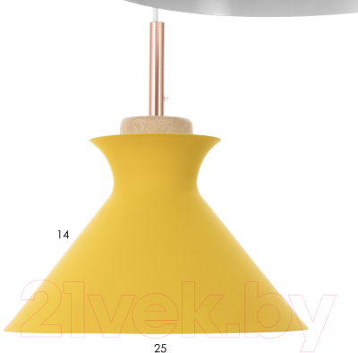 Потолочный светильник BayerLux Вармо / 9644076 (желтый/белый/зеленый)