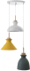 Потолочный светильник BayerLux Вармо / 9644076 (желтый/белый/зеленый) - 