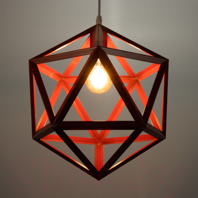 Потолочный светильник BayerLux Геометрия / 7794126 (красный)