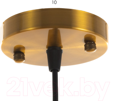 Потолочный светильник BayerLux Крона / 9626365 (золото)