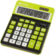 Калькулятор Eleven CDC-120-BK/GN (черный/салатовый) - 