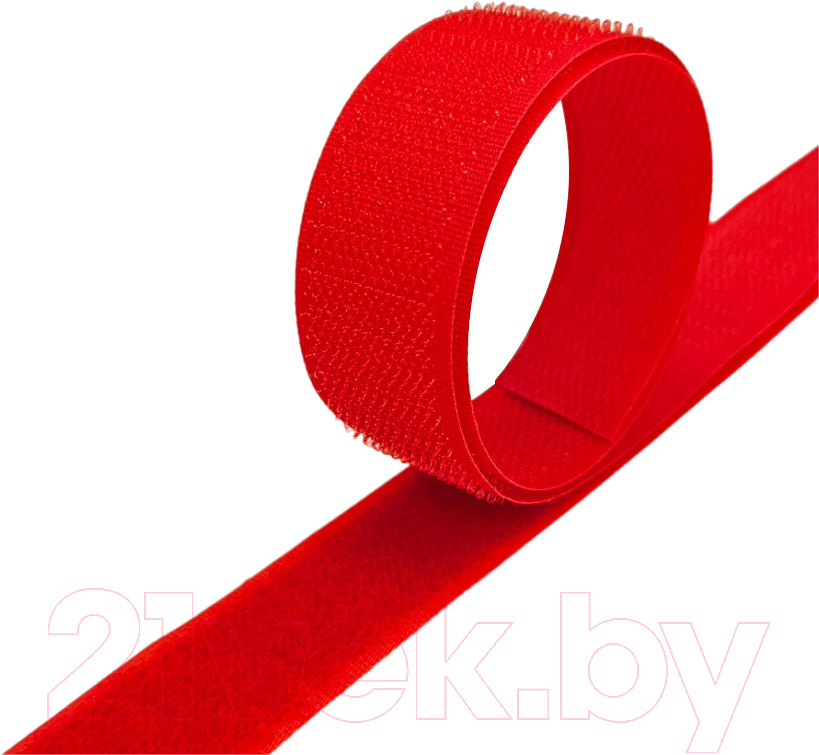 Застежки-липучки для шитья Sentex 25мм №105 ЛК 25 105-5 (ярко-красный)