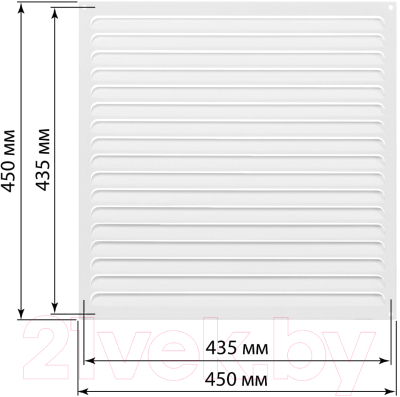 Решетка вентиляционная TDM SQ1807-0739