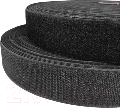 Застежки-липучки для шитья No Brand ЛК 40-25 (черный)