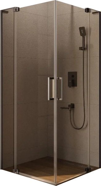 Душевой уголок Cezares SLIDER-A-2-80/90-BR-GM